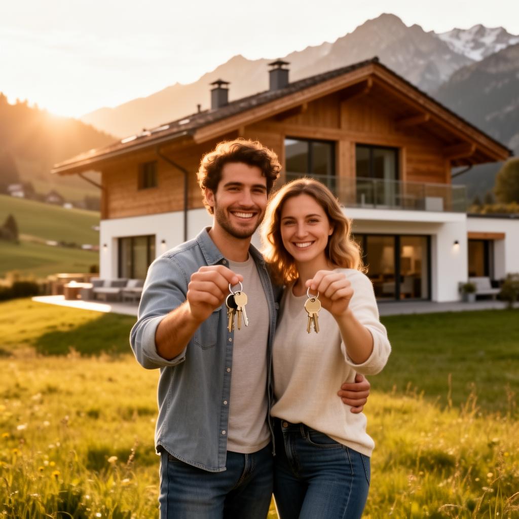 Couple planifiant le financement de son projet